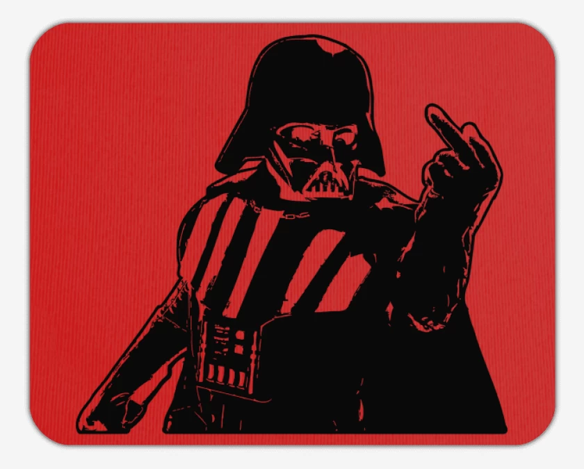 Mousepad Darth Fucker