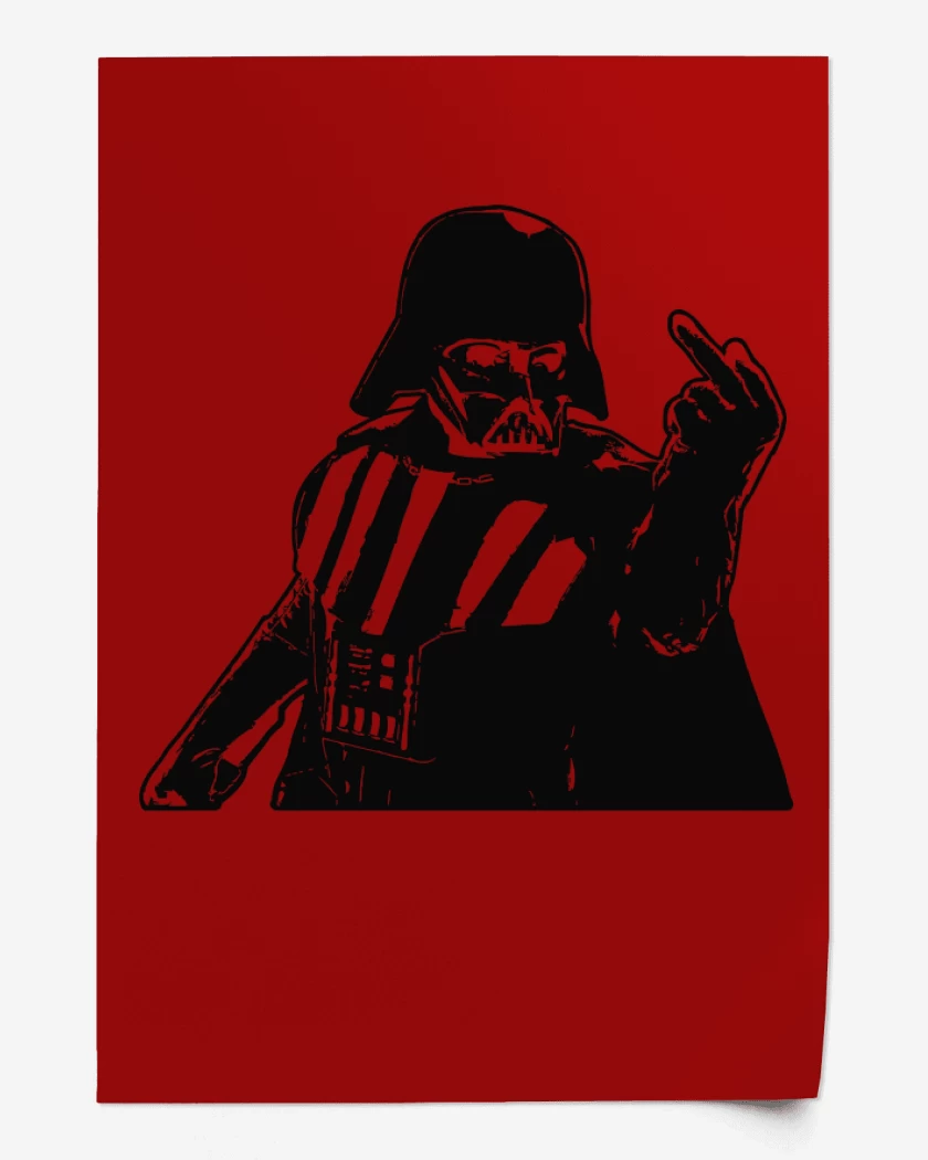 Print Darth Fucker