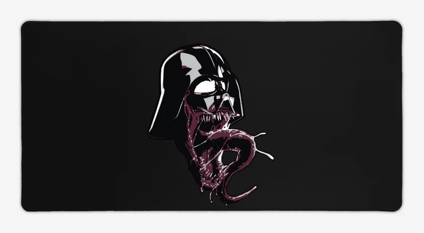 Mouse pad Gamer Negro de Darth Venom