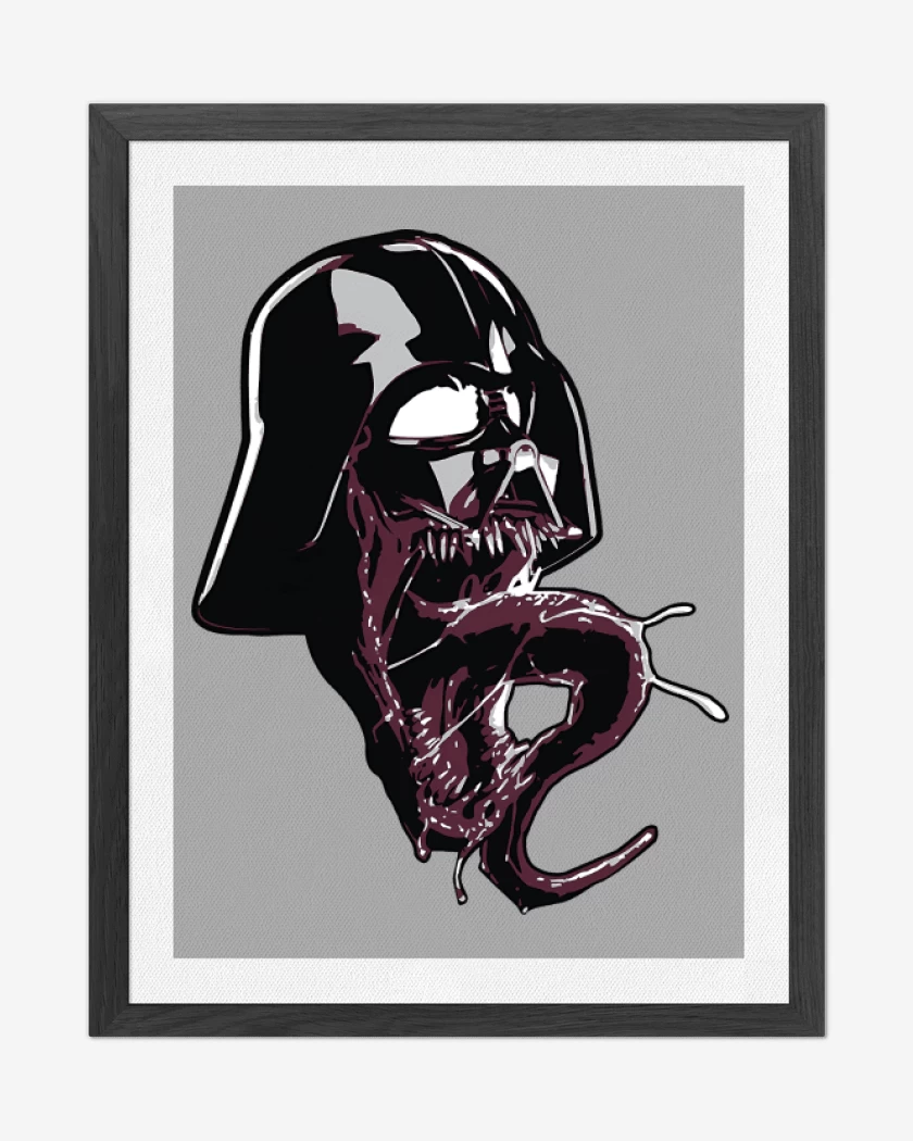 Cuadro decorativo Gris Melange de Darth Venom