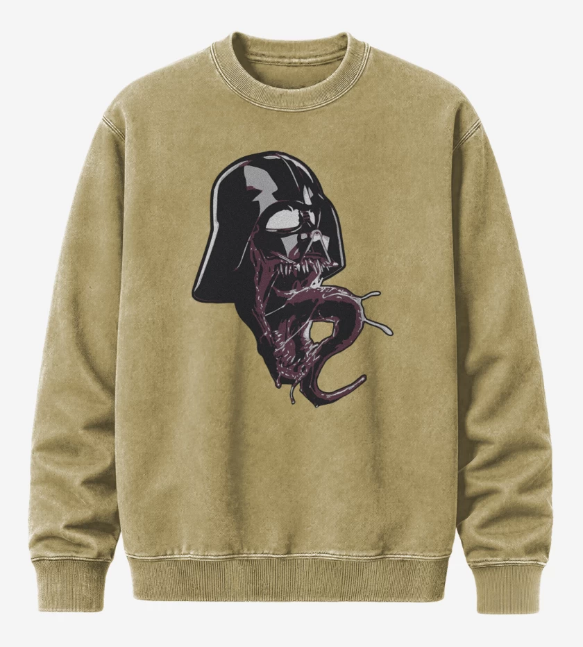 Poleron Polo Acid Wash Beige de Darth Venom