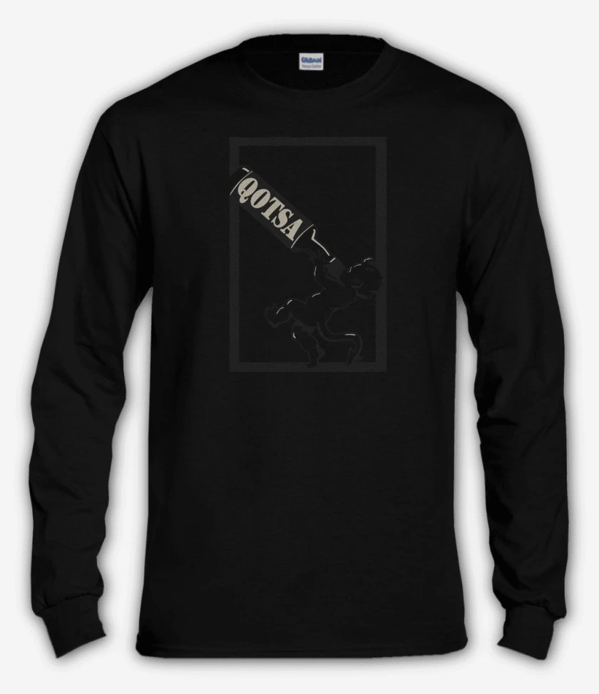 Polera manga larga Negro de QOTSA