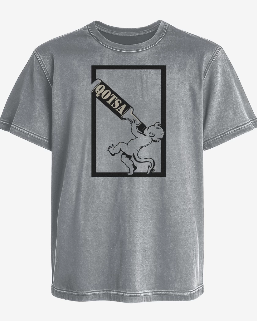 Polera desgastada QOTSA