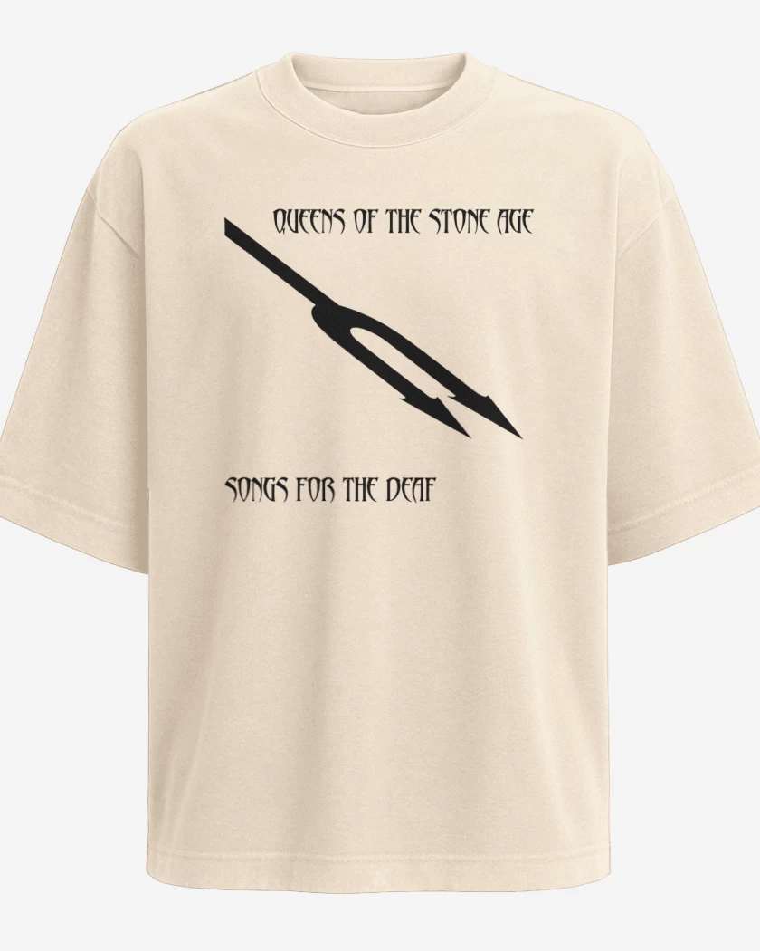 Polera Oversize Songs for the deaf