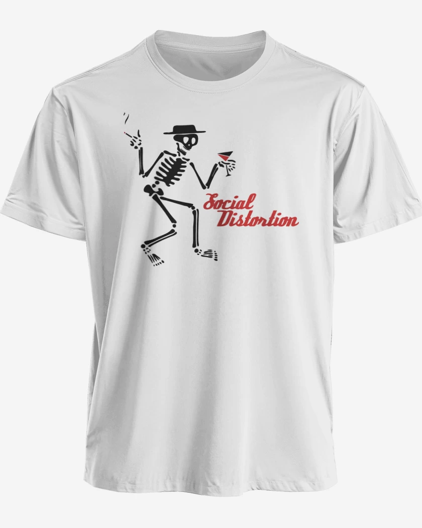 Polera premium Blanco de Social Distortion