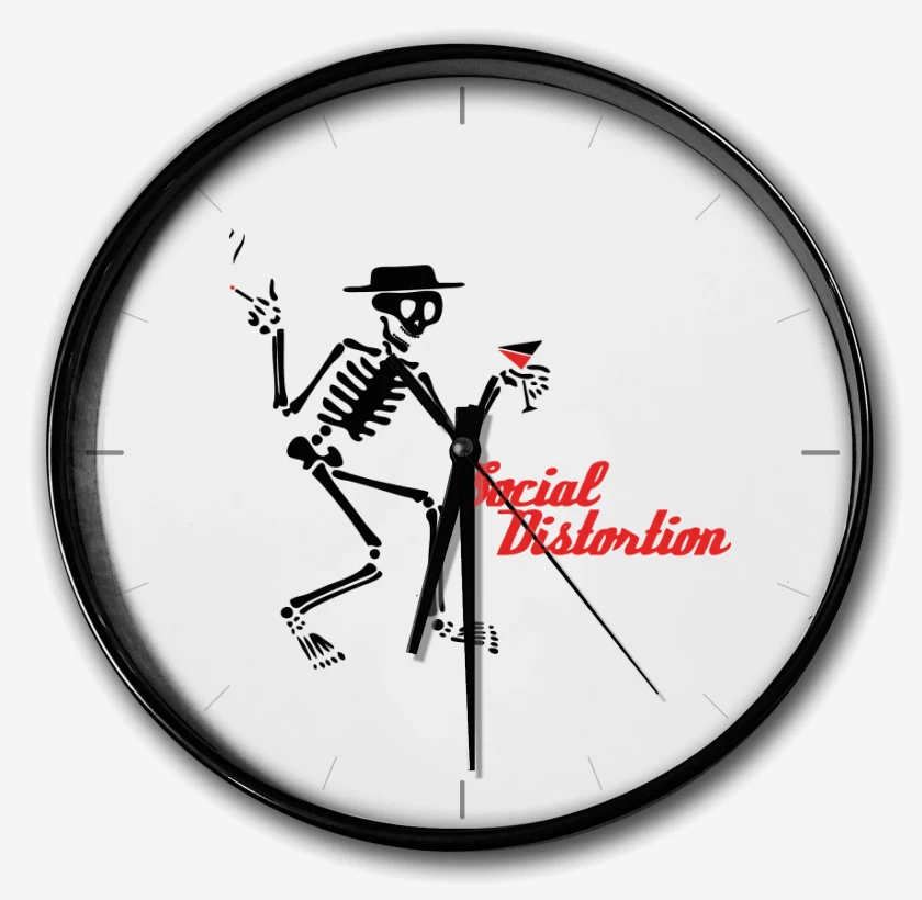 Reloj Blanco de Social Distortion
