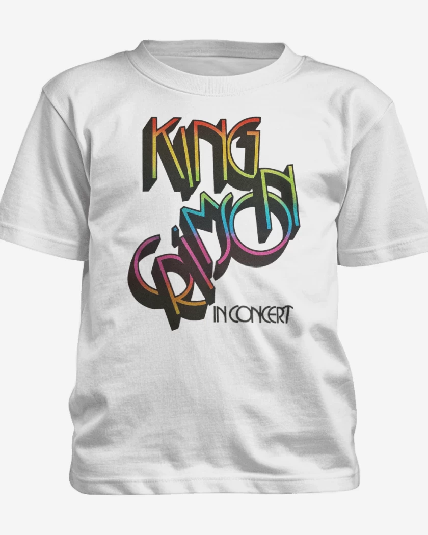 Polera de niño Blanco de King Crimson In Concert