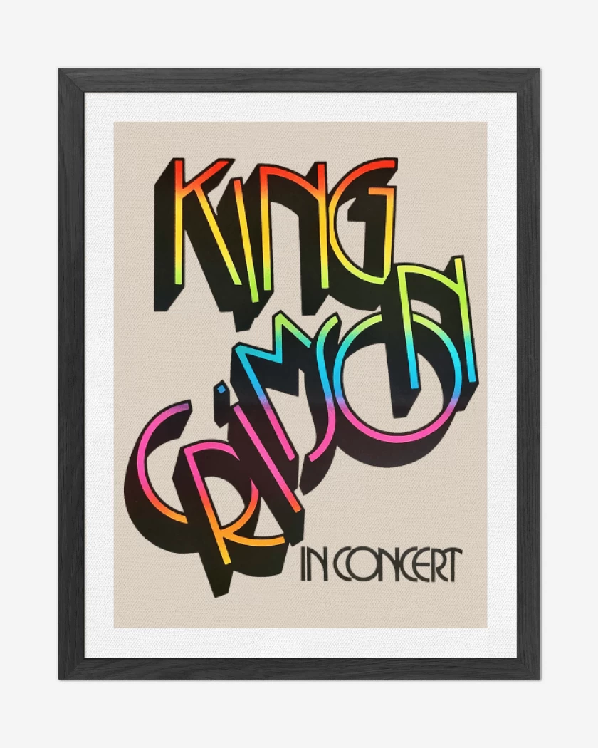 Cuadro decorativo King Crimson In Concert