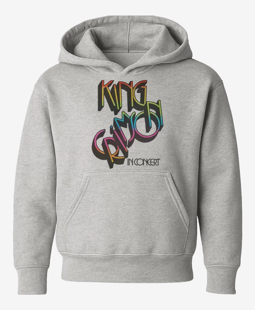 Poleron de niño Gris Melange de King Crimson In Concert