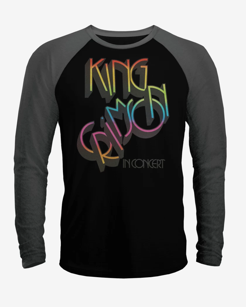 Polera Raglan King Crimson In Concert