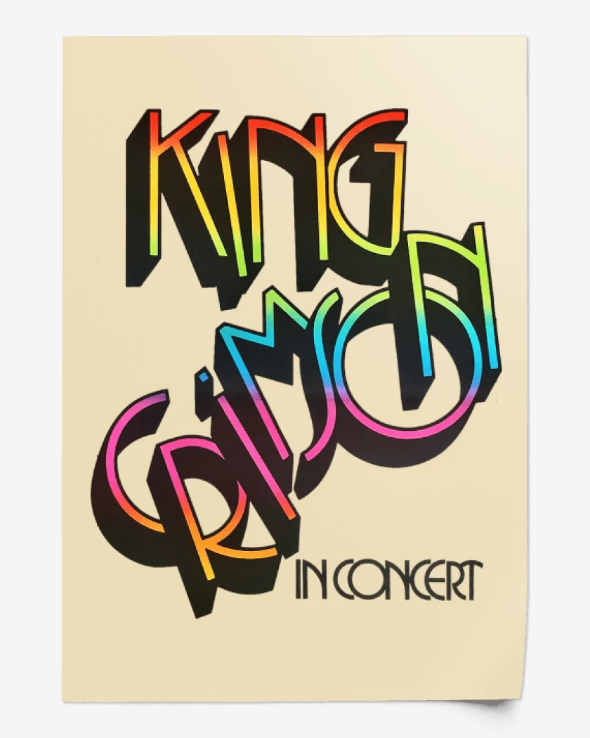 Print King Crimson In Concert