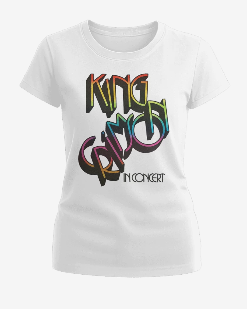 Polera de Mujer Blanco de King Crimson In Concert