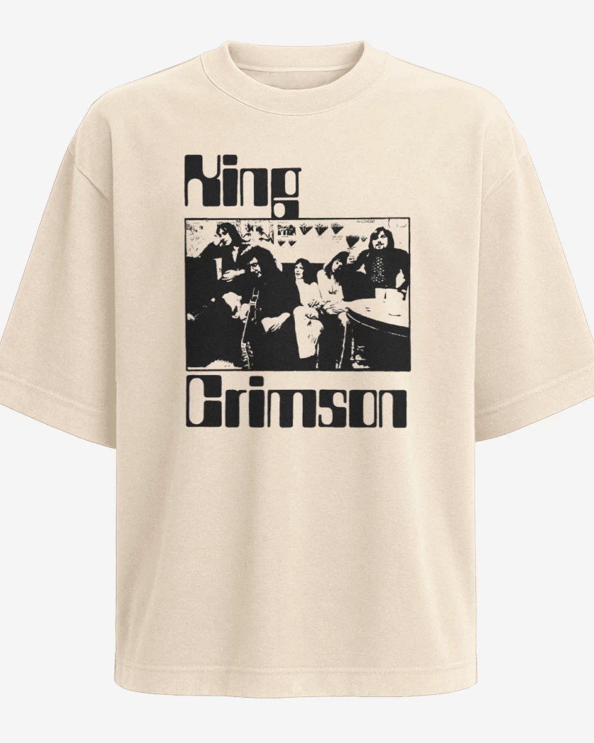 Polera Oversize King Crimson Band