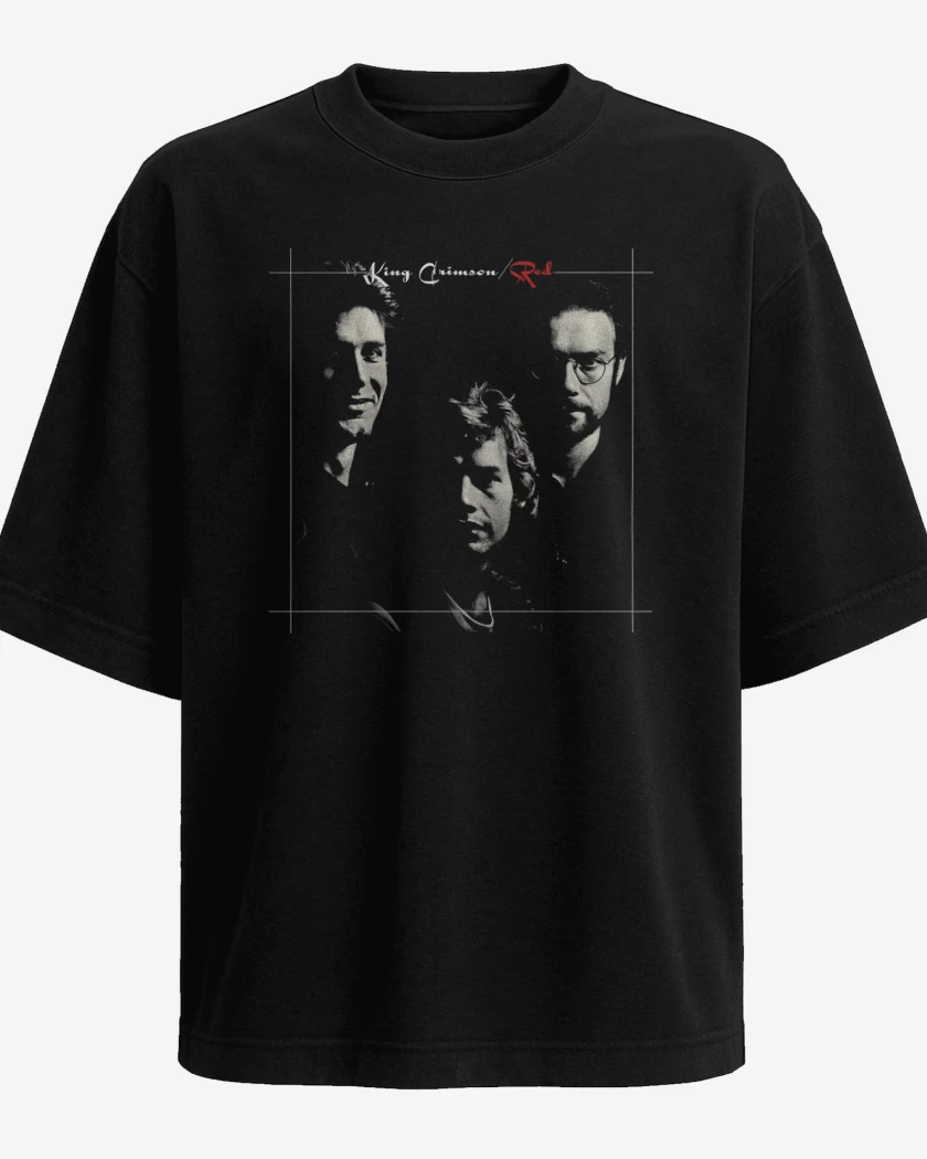 Polera Oversize King Crimson Red