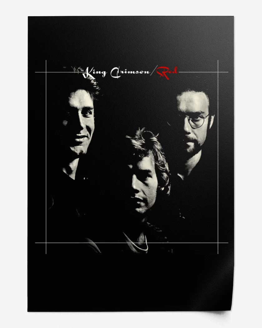 Print King Crimson Red