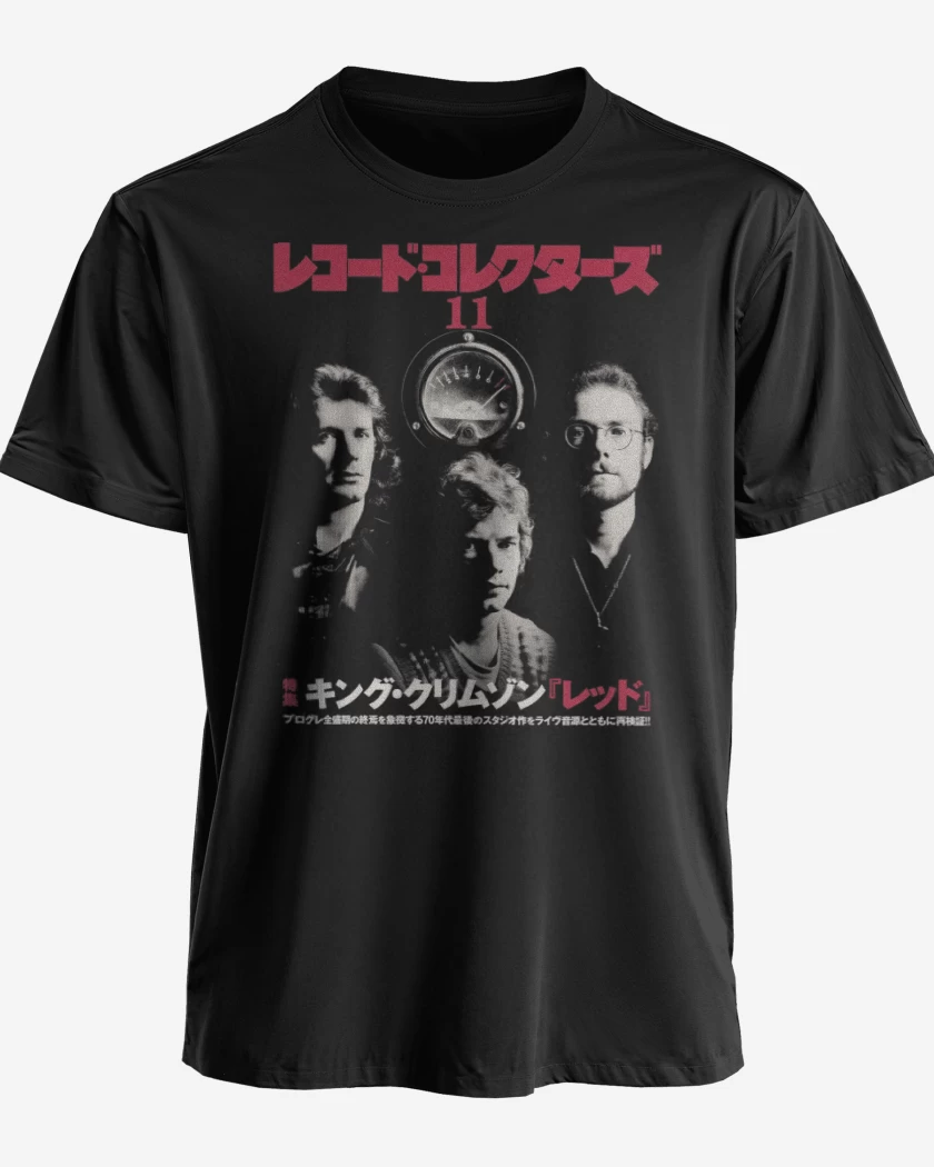 Polera Negro de King Crimson Jap