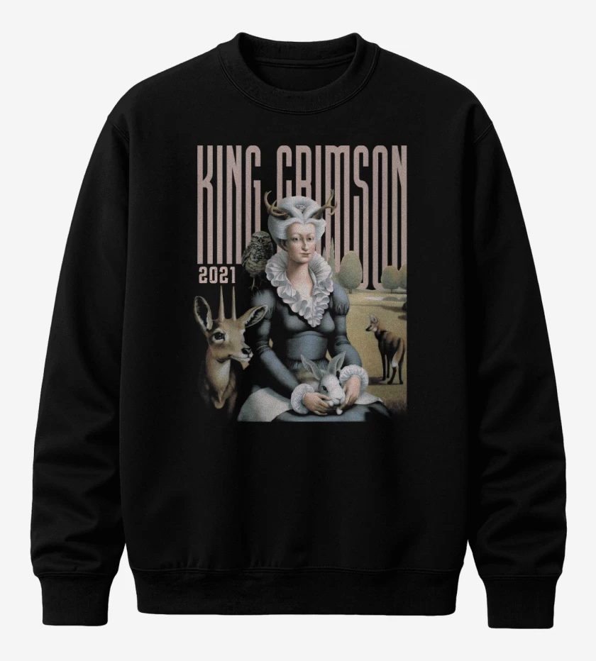 Poleron polo King Crimson Music is Our Friend