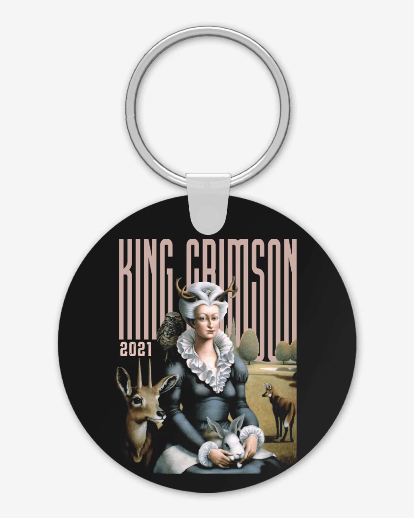 Llavero King Crimson Music is Our Friend