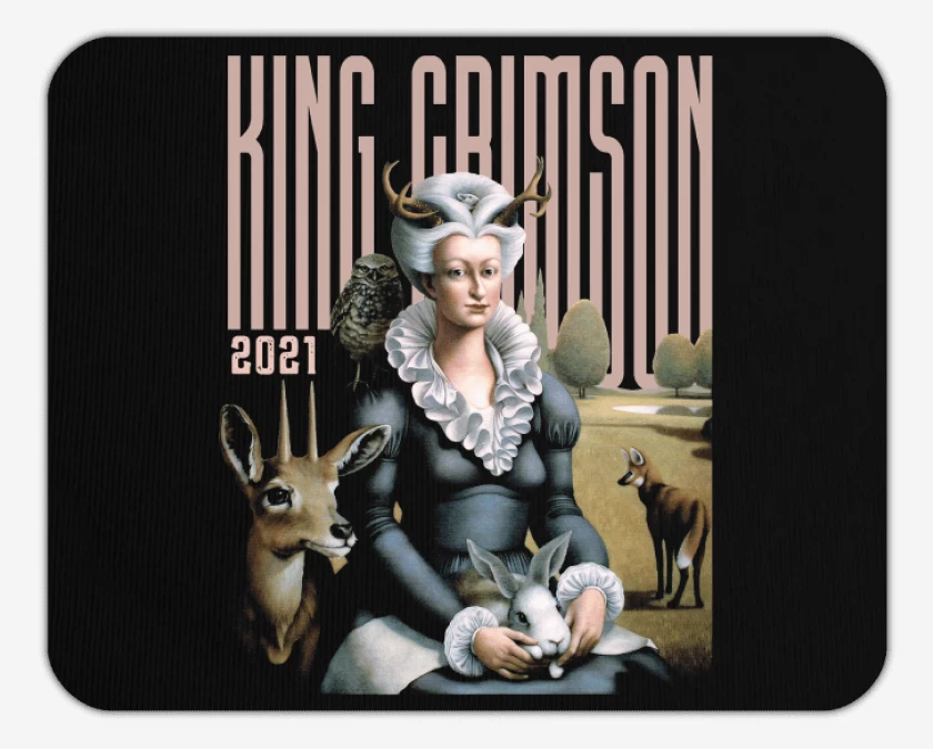 Mousepad King Crimson Music is Our Friend