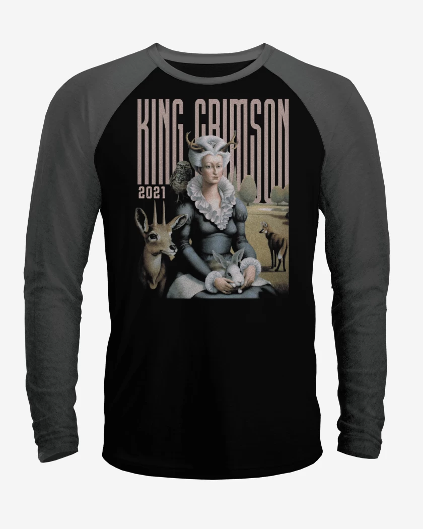 Polera Raglan King Crimson Music is Our Friend