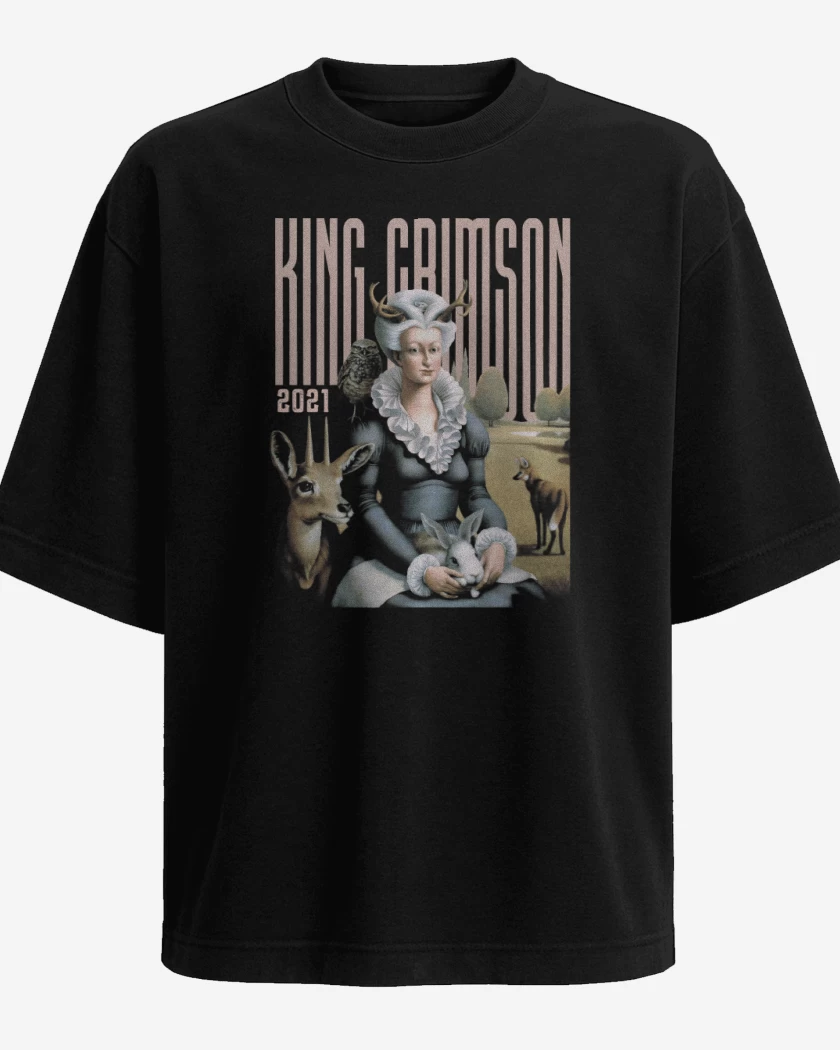 Polera Oversize King Crimson Music is Our Friend