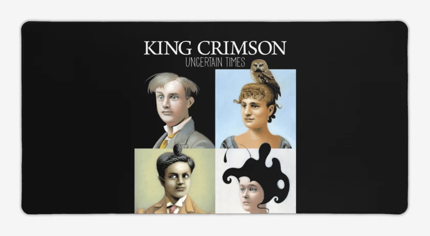 Mouse pad Gamer King Crimson Uncertain Times