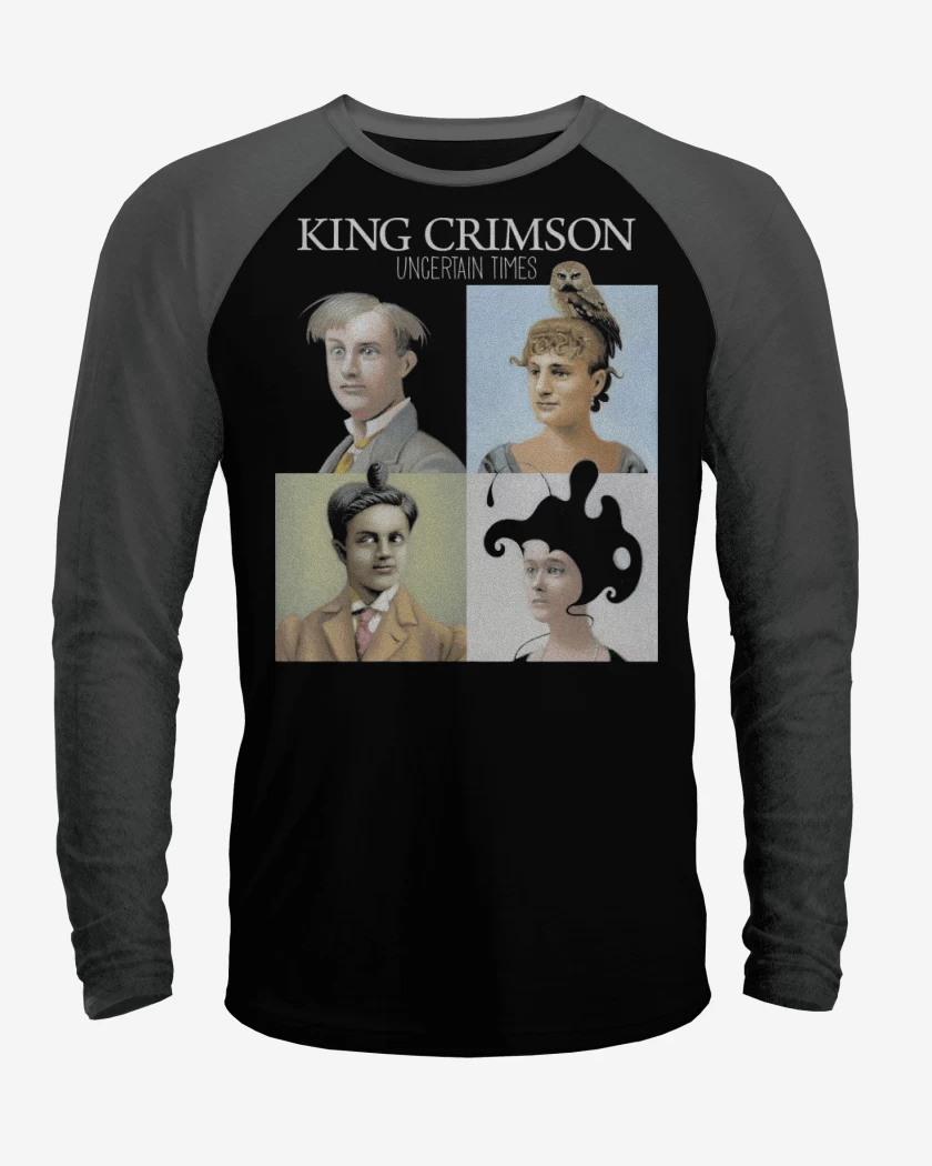 Polera Raglan King Crimson Uncertain Times