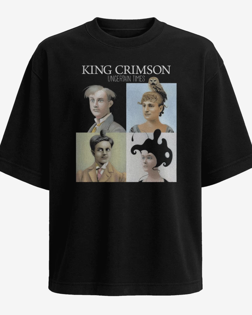 Polera Oversize King Crimson Uncertain Times