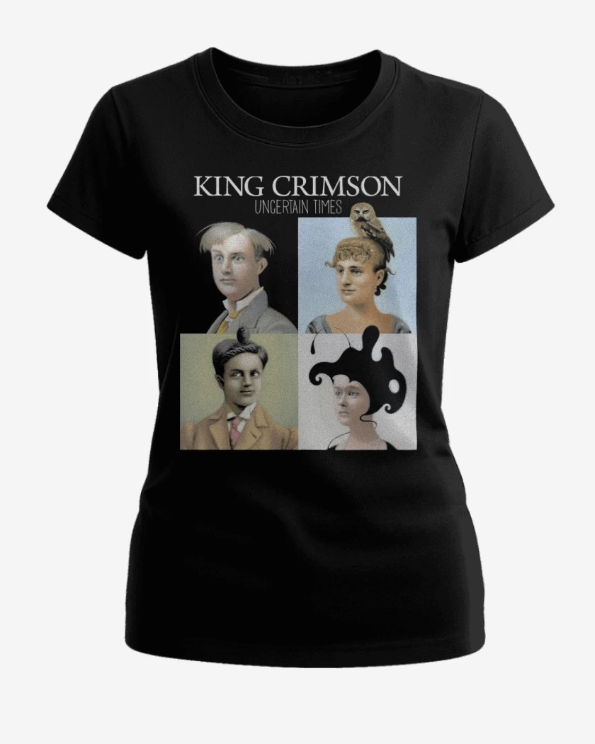 Polera de Mujer Negro de King Crimson Uncertain Times