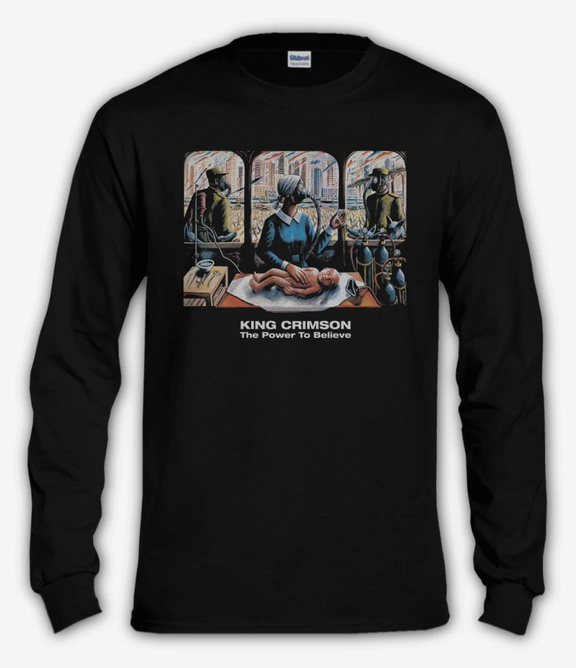 Polera manga larga King Crimson The Power to Believe