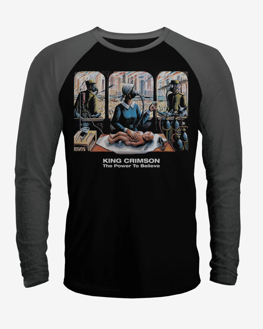 Polera Raglan King Crimson The Power to Believe