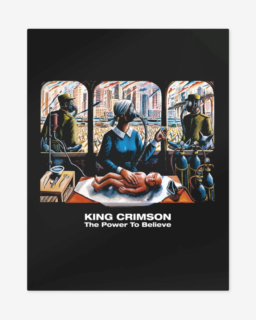 Print metalico King Crimson The Power to Believe
