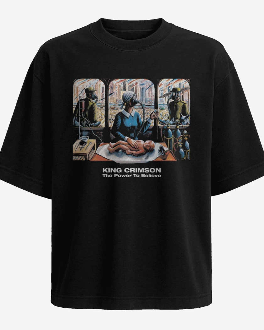 Polera Oversize King Crimson The Power to Believe