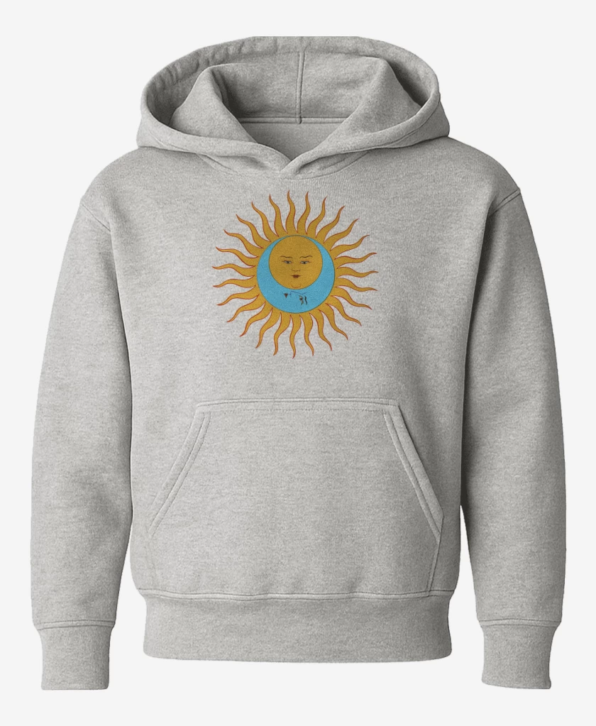 Poleron de niño Gris Melange de King Crimson Sol