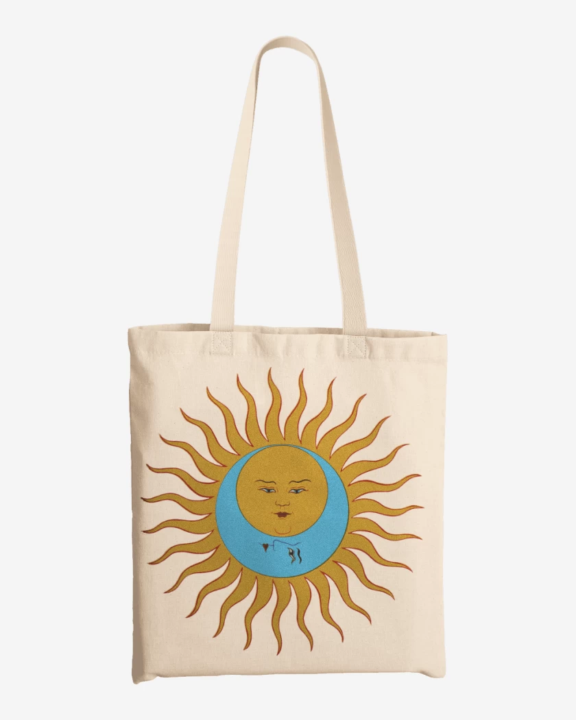 Totebag Blanco de King Crimson Sol