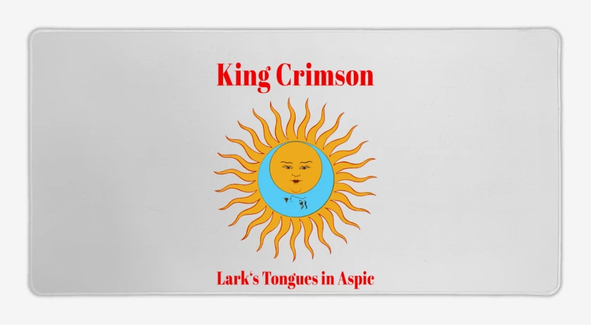 Mouse pad Gamer King Crimson Larks Tongues in Aspic