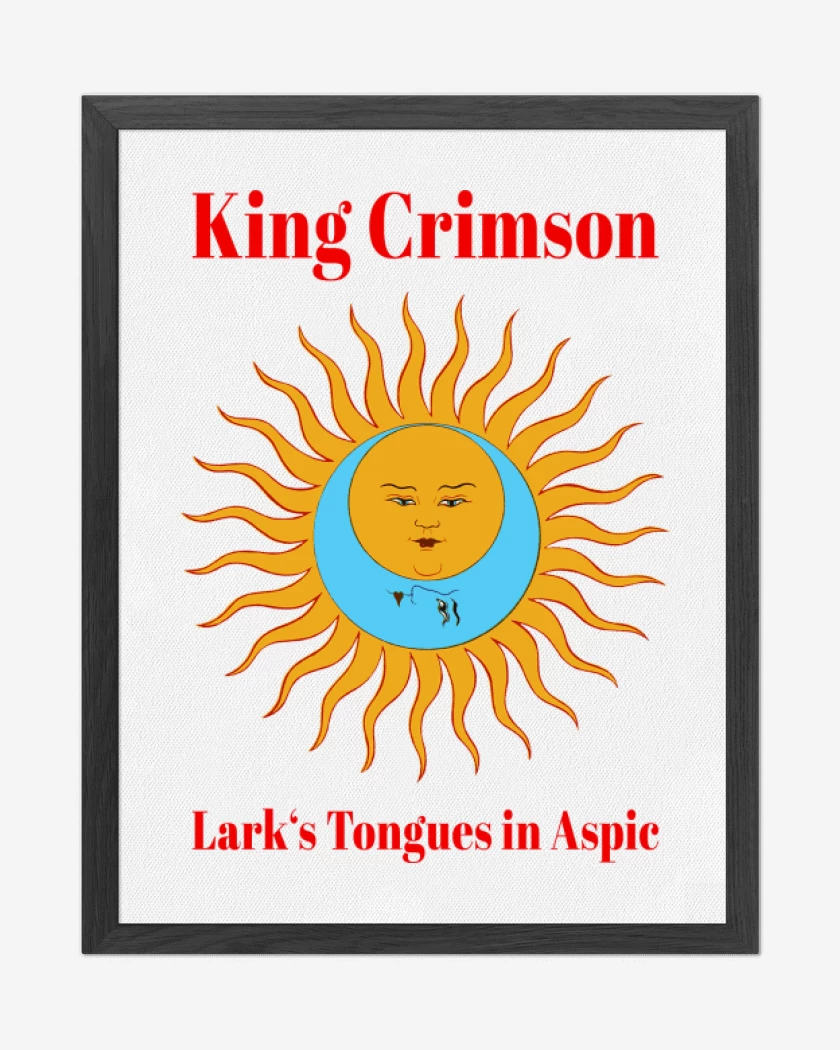 Cuadro decorativo King Crimson Larks Tongues in Aspic