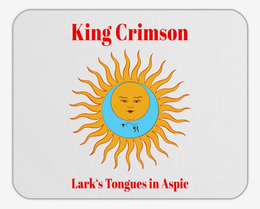 Mousepad King Crimson Larks Tongues in Aspic