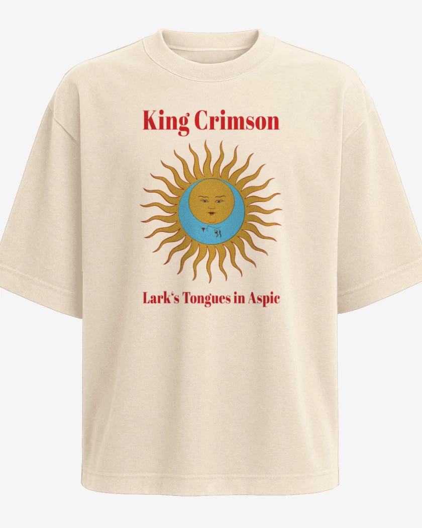 Polera Oversize King Crimson Larks Tongues in Aspic