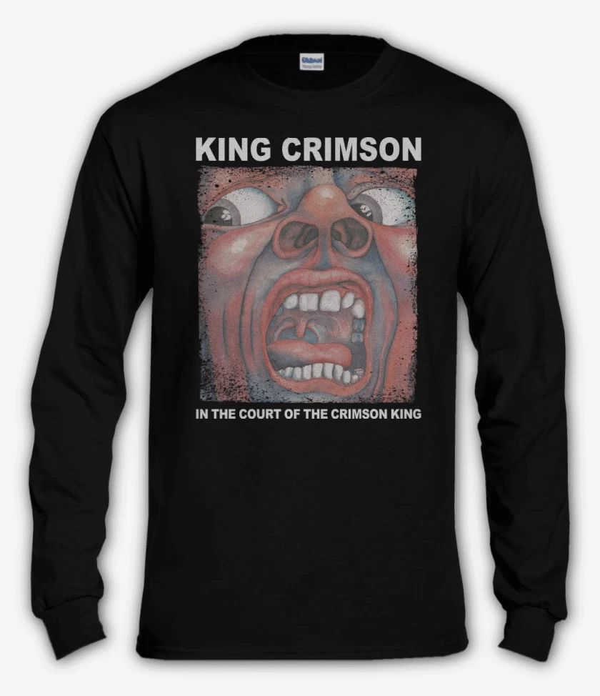 Polera manga larga King Crimson In The Court