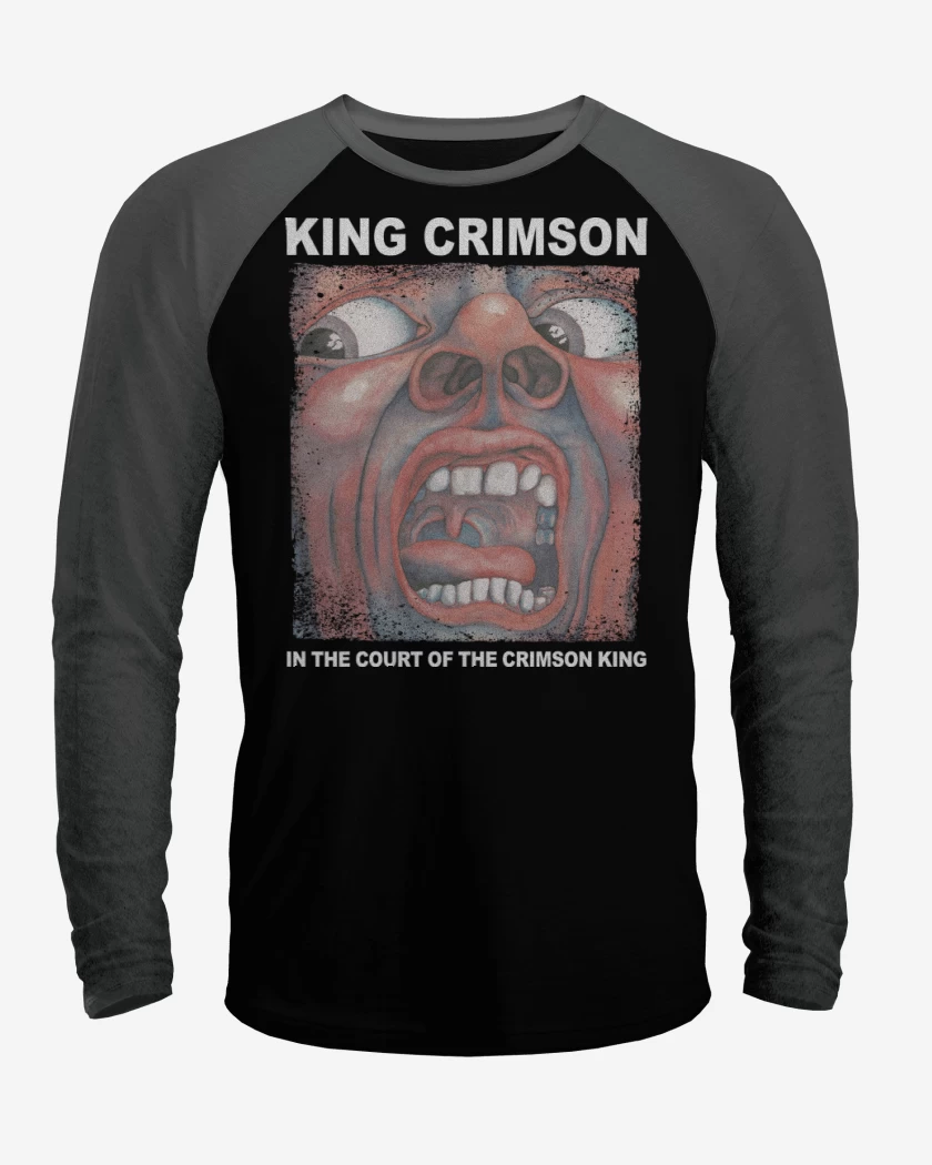 Polera Raglan King Crimson In The Court