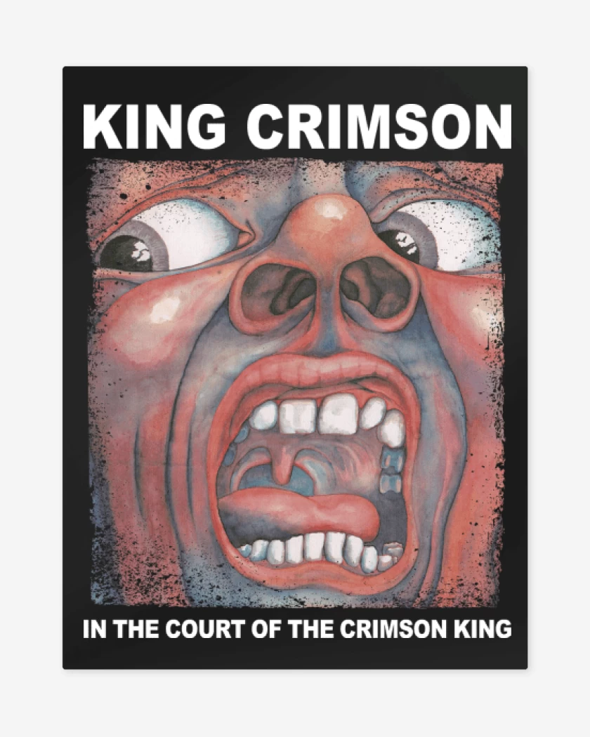 Print metalico King Crimson In The Court