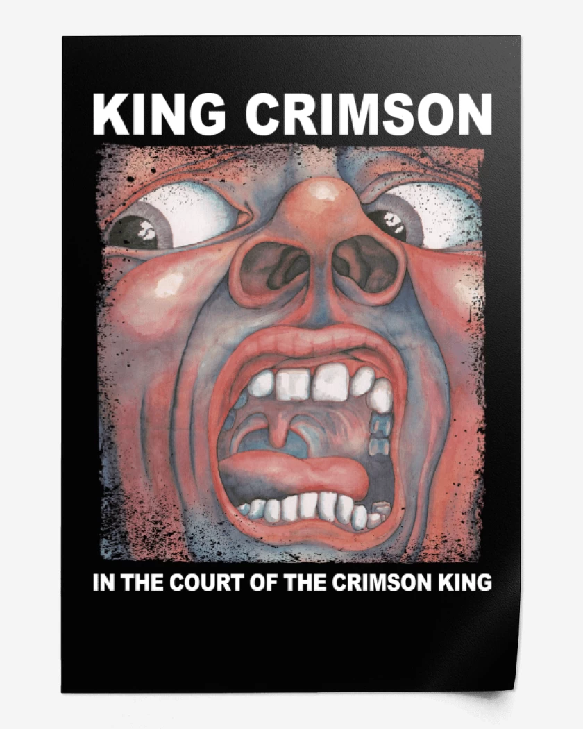 Print King Crimson In The Court