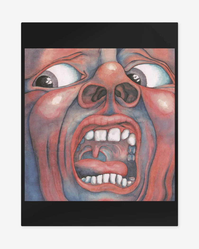 Print metalico In The Court of the Crimson King