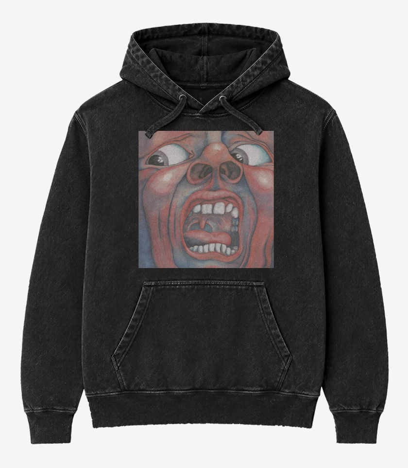Poleron Canguro Acid Wash In The Court of the Crimson King