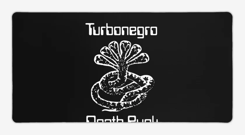 Mouse pad Gamer Negro de Turbonegro