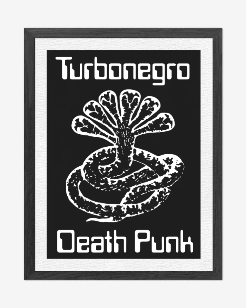 Cuadro decorativo Negro de Turbonegro