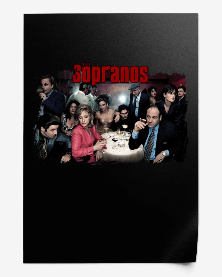 Print Negro de The Sopranos 2