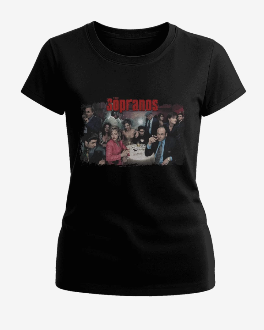 Polera de Mujer Negro de The Sopranos 2