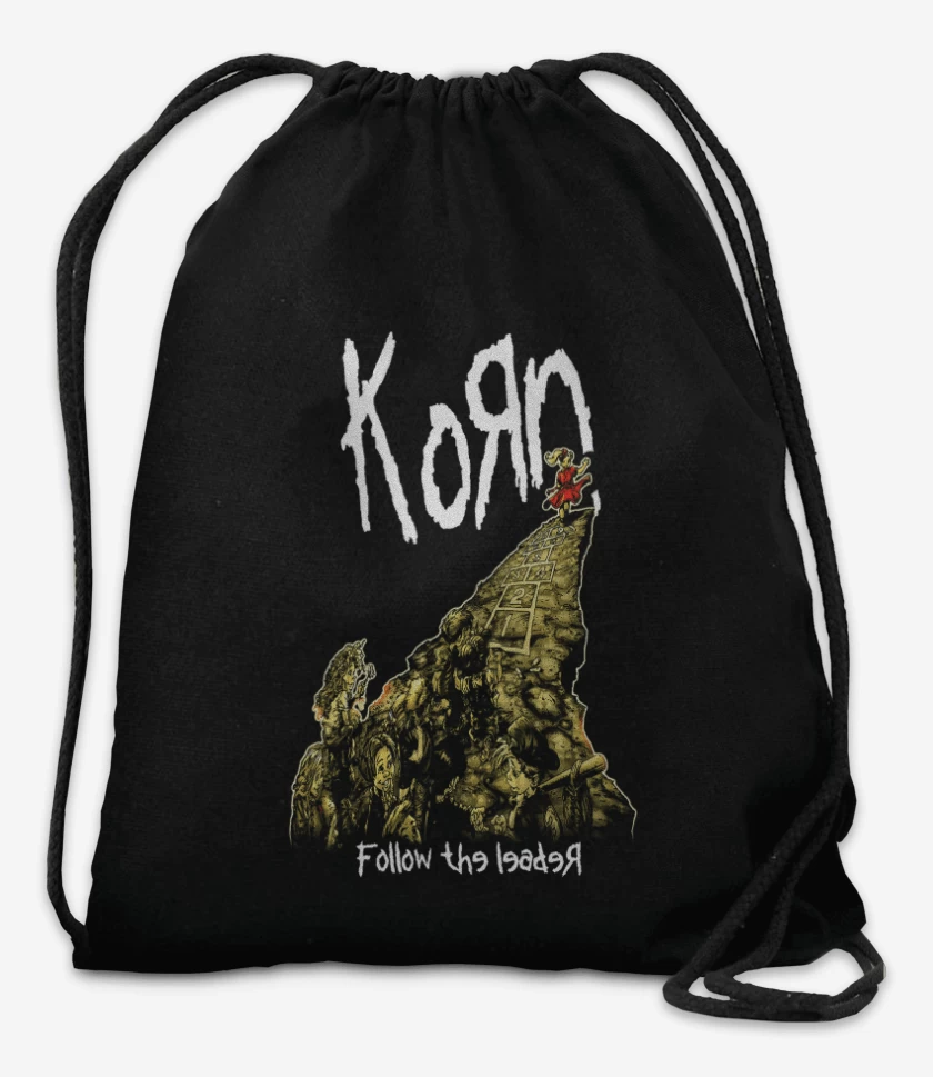 Mochila Negro de Korn Follow the Leader